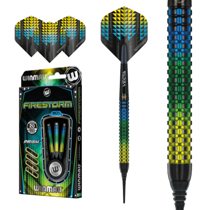 Lotki dart FIRESTORM  Winmau 90% soft