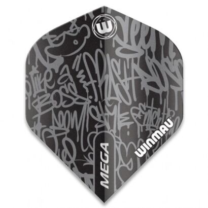 Piórka Winmau Mega Standard Graphic Black