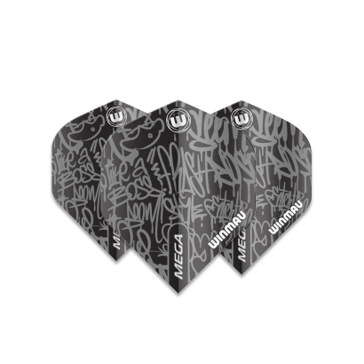 Piórka Winmau Mega Standard Graphic Black