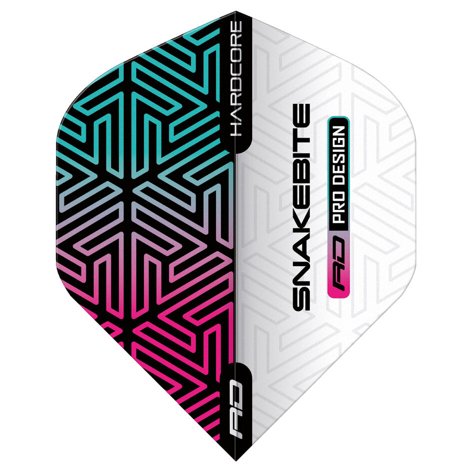 Pióra Red Dragon Peter Wright White-Rainbow Dart Flights