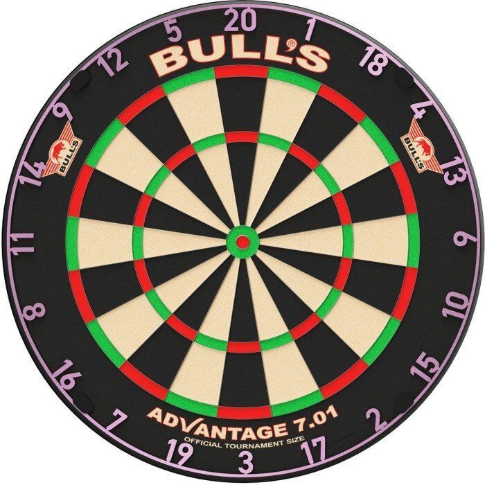 Bull's Colorful Matt Number Ring Różowy