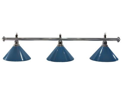 Lampa bilardowa niebieska 3-kl PYRAMIDA3