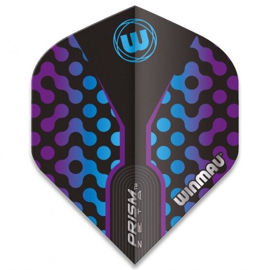 Piórka Winmau Prism Zeta Black & Purple