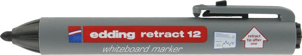 Marker Bull's Edding Retract Whiteboard Marker