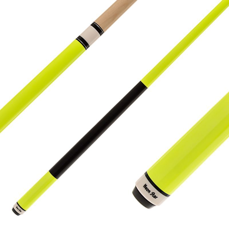 Kij bilardowy 2-cz Neon Star NS-1 - żółty