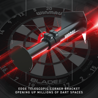 Winmau Edge Telescopic Corner Bracket - 2