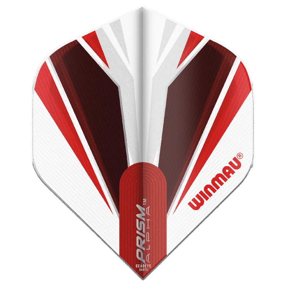 Piórka Winmau Prism Alpha White & Red