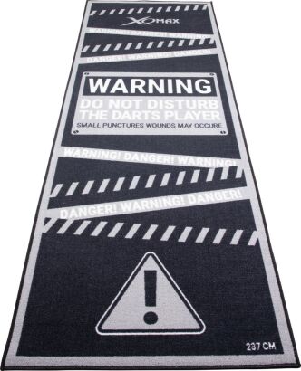 Mata XQMax Black Grey Dart Mat 80x237cm
