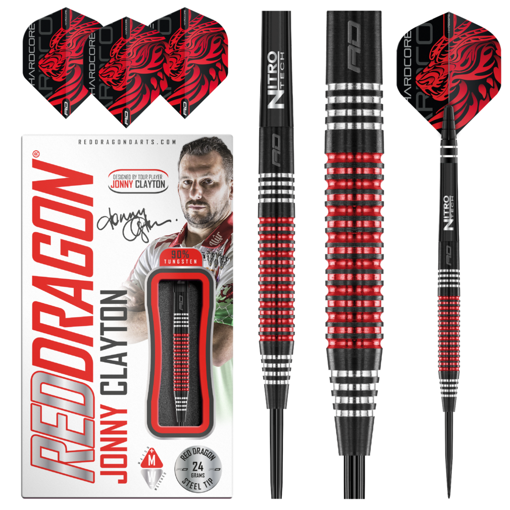 Lotki Jonny Clayton SE Darts Red Dragon