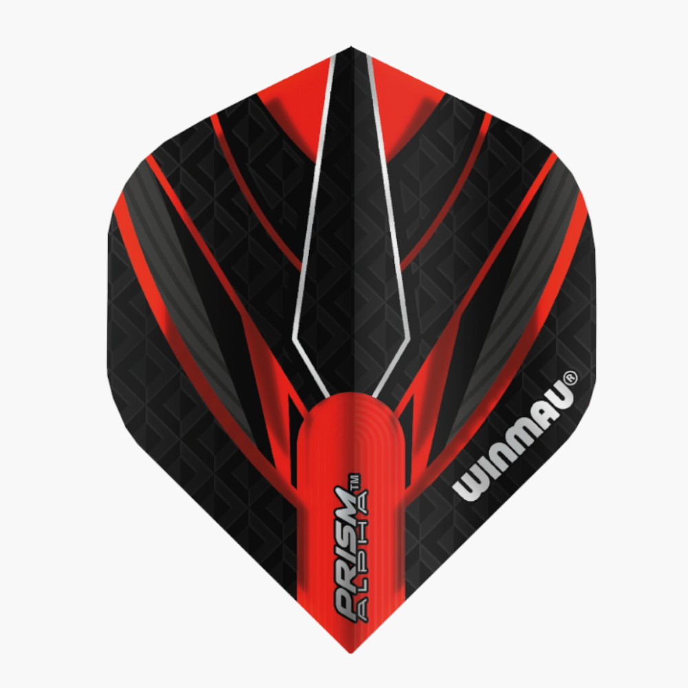 Piórka Winmau Prism Alpha Red & Black