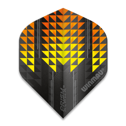 Piórka Winmau Prism Alpha Extra Thick Yellow & Orange