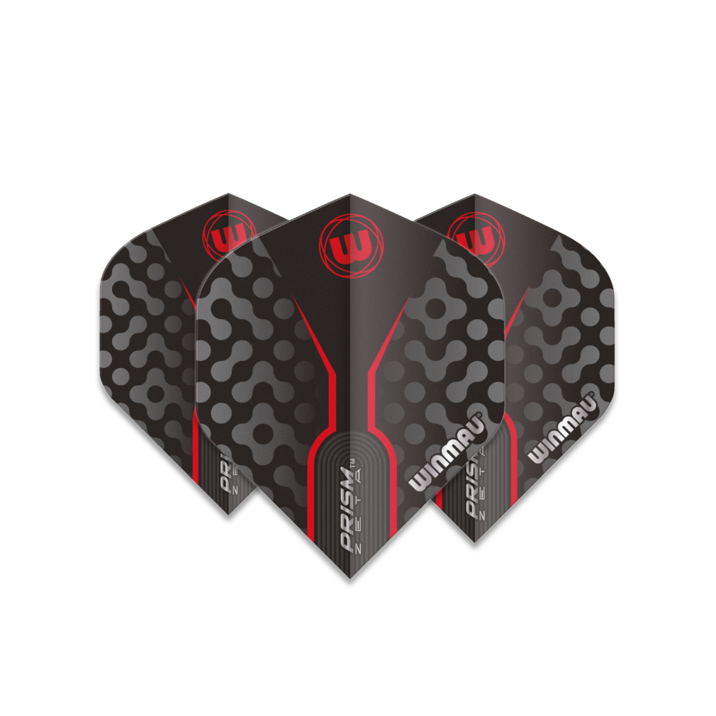 Piórka Winmau Prism Zeta Black & Grey