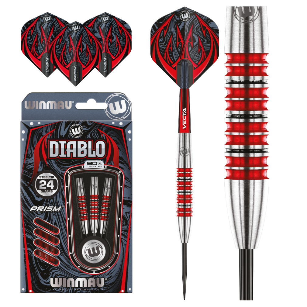 Lotki DIABLO steel 90% wolfram Winmau