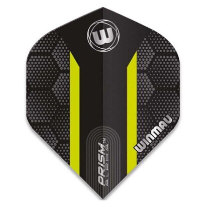 Piórka Winmau Prism Alpha Extra Thick Black & Green Stripe