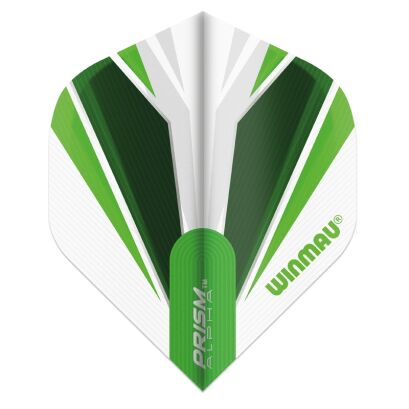 Piórka Winmau Prism Alpha White & Green