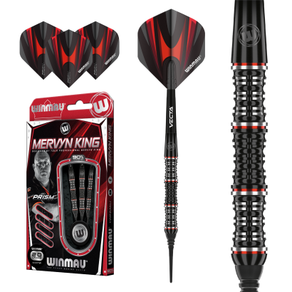 Lotki MERVYN KING S.E.  Winmau softip 90%