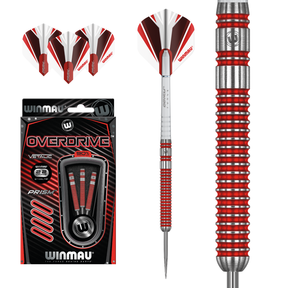 Lotki OVERDRIVE steel 90% Winmau