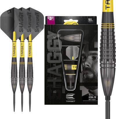 Lotki Target Scott Williams Black 90% Swiss steeltip