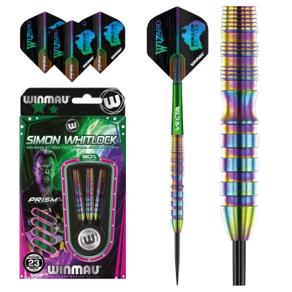 Lotki steel Winmau S.Whitlock WC Rainbow S.E.