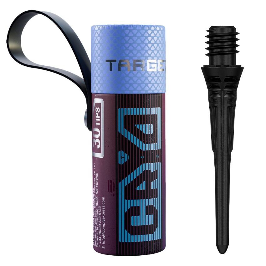 Target Cryo czarne groty plastikowe