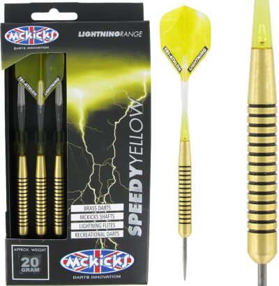 Lotki McKicks Speedy Yellow Brass Steeltip