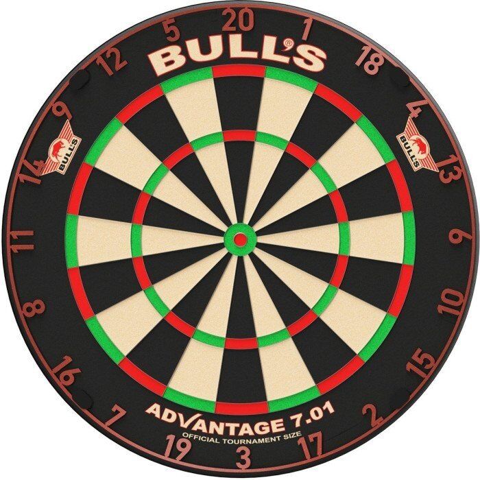 Bull's Colorful Matt Number Ring Czerwony