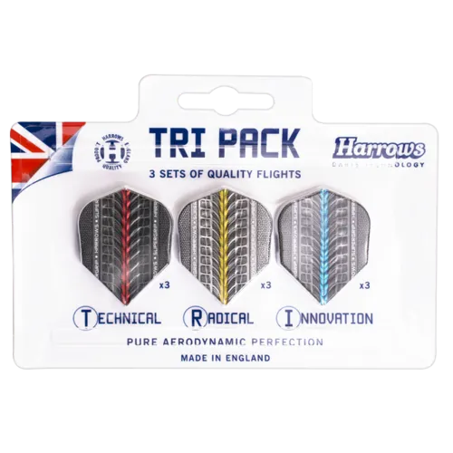 Piórka Harrows Supergrip TRI PACK