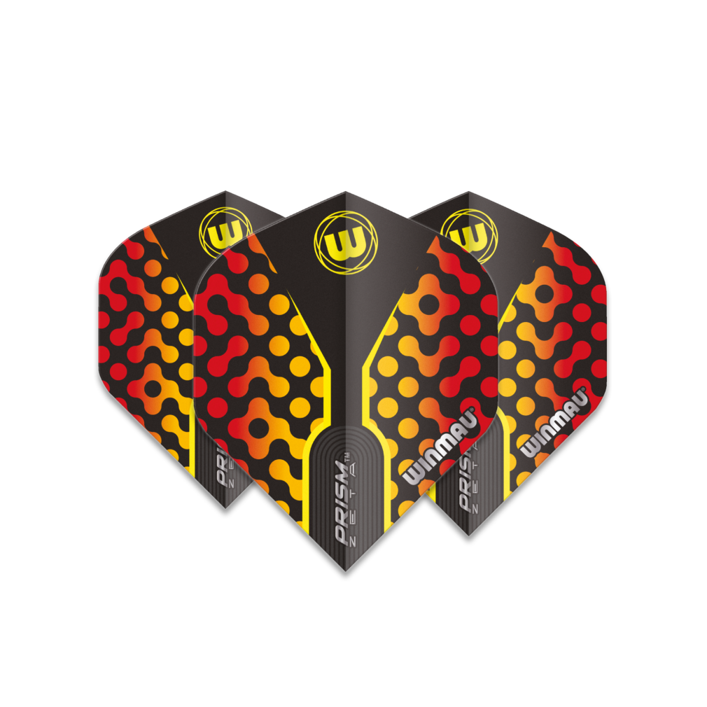 Piórka Winmau Prism Zeta Black & Red