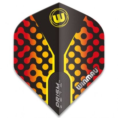 Piórka Winmau Prism Zeta Black & Red