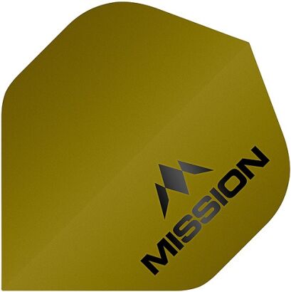 Piórka Mission Logo Std NO2 Matte Gold
