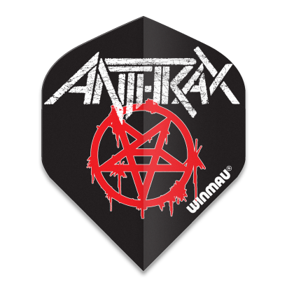 Piórka Winmau Rock Legends Anthrax Logo