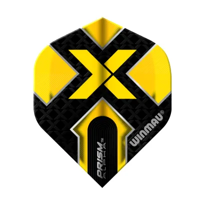 Piórka Winmau Prism Alpha Black & Yellow