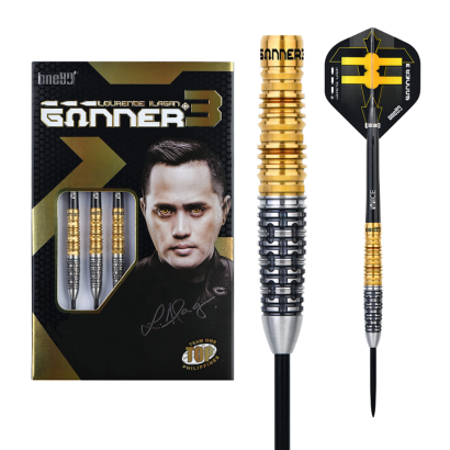 Lotki ONE80 Gunner 3 Lourence Ilagan Black Gold 90%