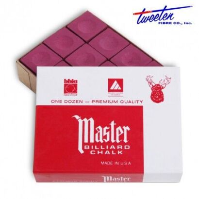Kreda bilardowa Master bordowa (1 szt.)