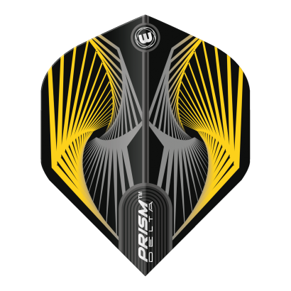 Piórka Winmau Prism Delta Wave Yellow & Grey