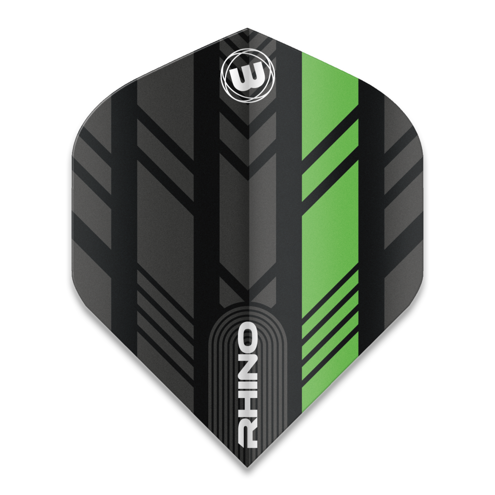 Piórka Winmau Rhino Extra Thick Black & Green