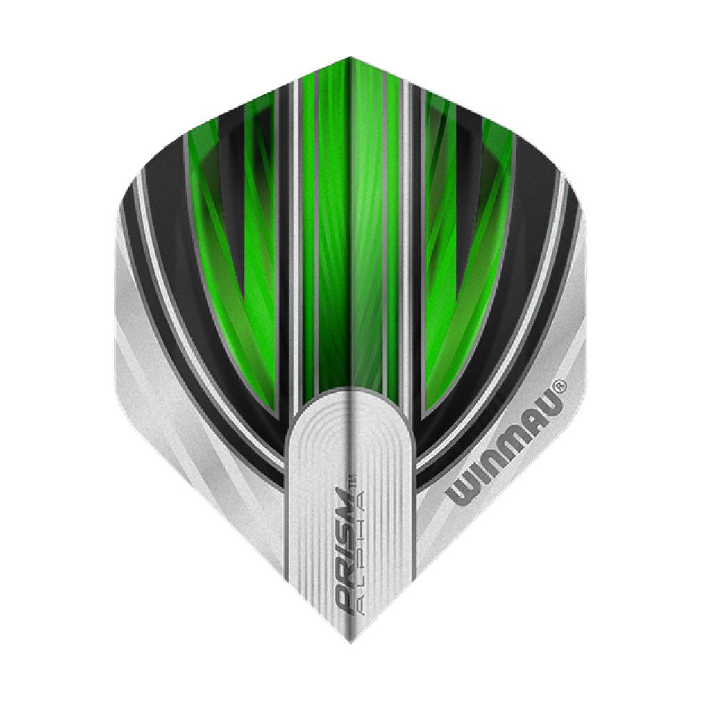 Piórka Winmau Prism Alpha White & Green