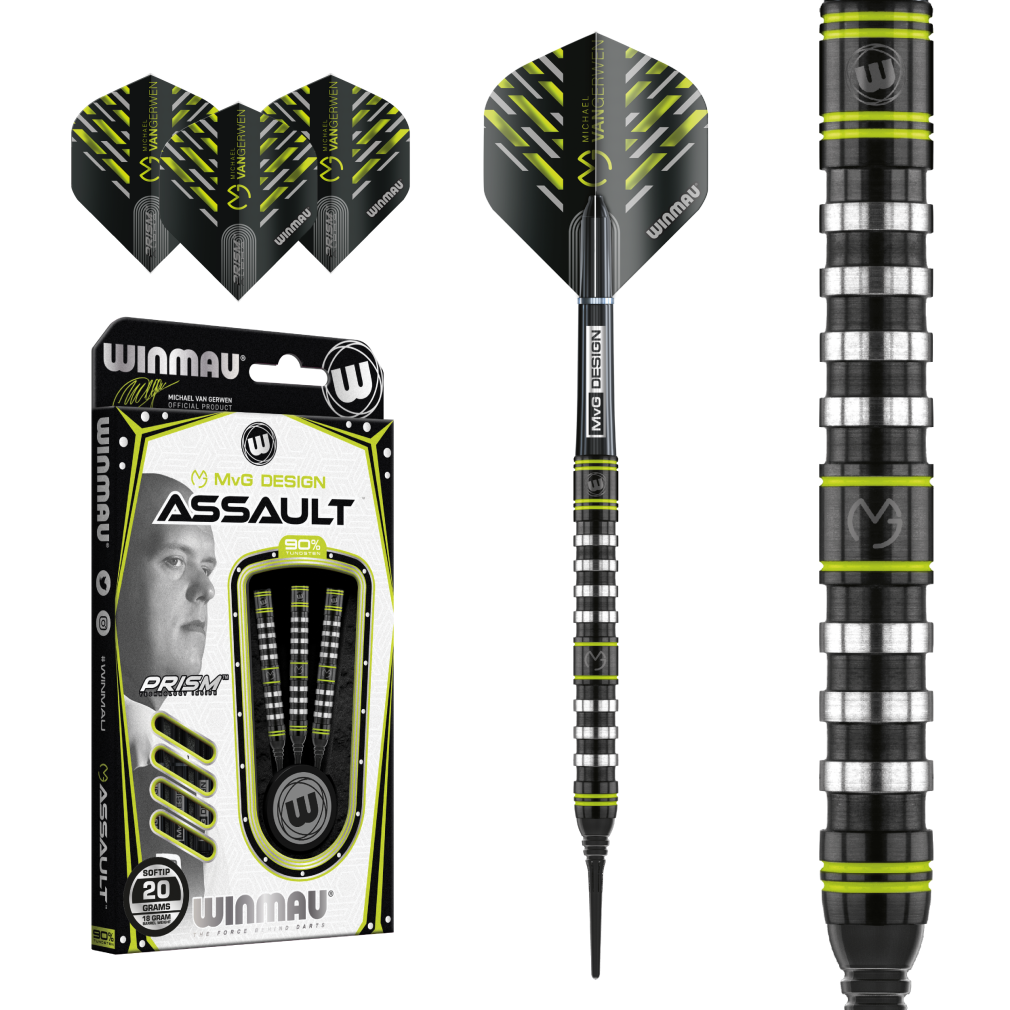 Lotki MvG ASSAULT Winmau softip 90%