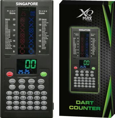 Licznik do tarcz sizalowych XQMax Singapore Electronic Darts Counter
