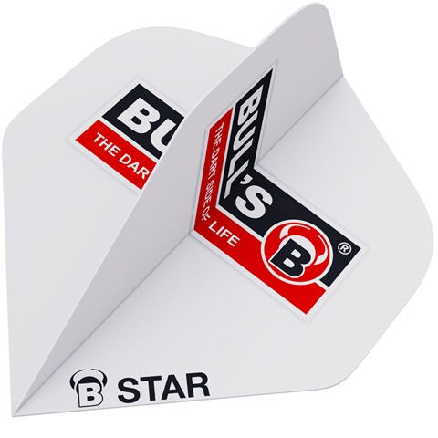 Piórka BULL'S Logo White