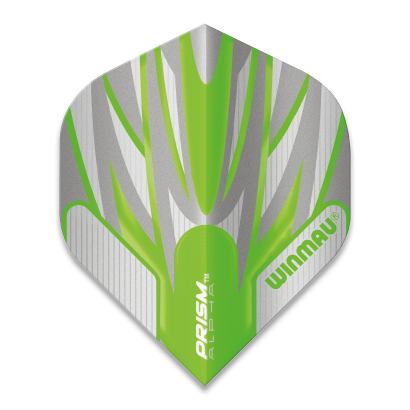 Piórka Winmau Prism Alpha Extra Thick Grey & Green