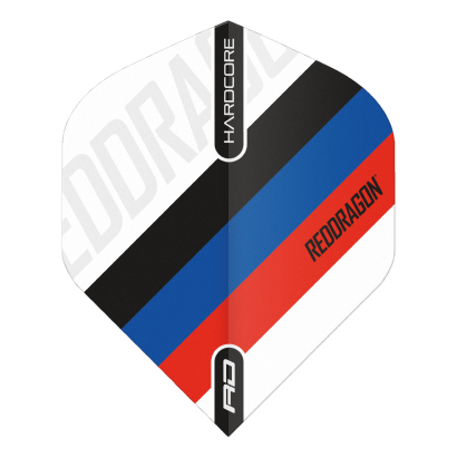 Piórka Red Dragon Hardcore XT Tri-Stripe