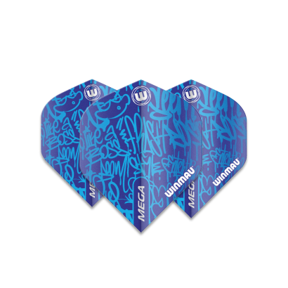 Piórka Winmau Mega Standard Graphic Blue