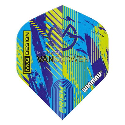Piórka Winmau Prism Delta MVG Design Blue/Green