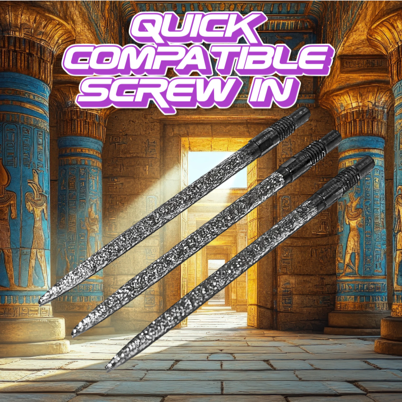 Groty Pharaoh Quick Ringed Grip Seti - Black