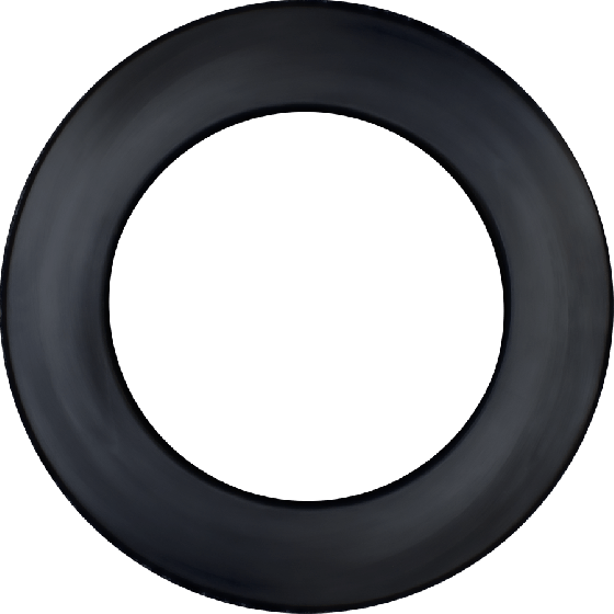 ring / opona do tarczy dart sizalowej czarny Bulls