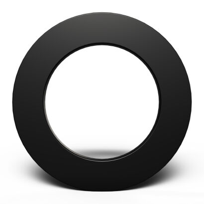 ring / opona do tarczy dart sizalowej czarny Bulls