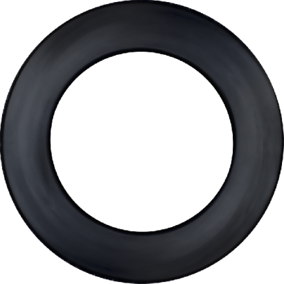 ring / opona do tarczy dart sizalowej czarny Bulls