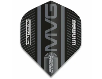 Piórka Winmau Prism Alpha Black MVG Grey