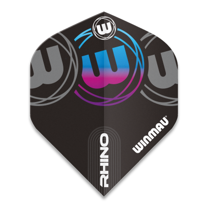 Piórka Winmau Rhino Extra Thick Logo Gradient Blue V1